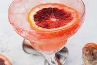 Crimson Sunset Margaritas