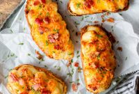 Perfect Air Fryer Twice Baked Potatoes