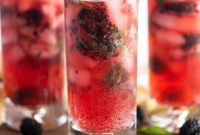 Midnight Berry Mojito