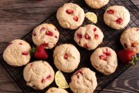 Refreshing Strawberry Lemonade Cookies