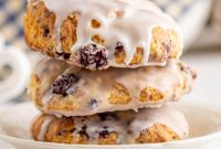 Homemade Blackberry Scones