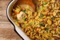 Comforting Chicken and Stuffing Bake