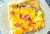 Sheet Pan Sunrise Pizza