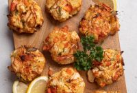 Crispy Air Fryer Crab Cakes