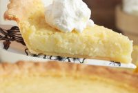 Golden Southern Buttermilk Pie