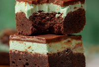 Decadent Chocolate Mint Brownies