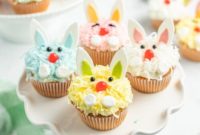 Adorable Easter Bunny Cupcakes