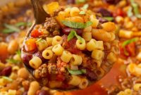 Hearty Italian Pasta & Beans