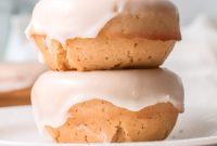 Zesty Lemon Baked Donuts