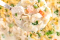 Creamy Chicken Noodle Bake