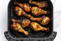 Golden Crispy Air Fryer Drumsticks