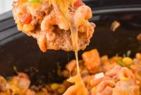 Hearty Slow Cooker Ground Beef Casserole
