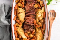 Fall-Apart Tender Crockpot Corned Beef