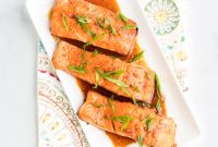 Maple Glazed Soy Salmon