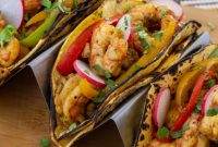 Sizzling Shrimp Fajitas