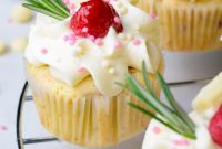 Decadent Raspberry White Chocolate Cupcakes