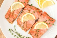 Silky Poached Salmon