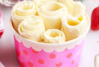 Freshly Rolled Ice Cream