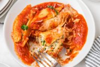 Cheesy Baked Stuffed Shells