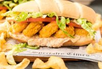 Crispy Shrimp Po Boy