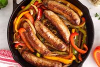 Rustic Sausage and Pepper Skillet