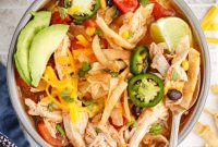 Hearty Chicken Tortilla Soup