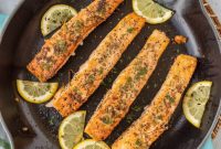 Crispy Pan-Seared Salmon