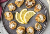 Golden Pan-Seared Scallops