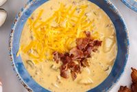 Loaded Cheeseburger Soup