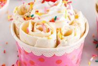 Cake Batter Bliss Rolls