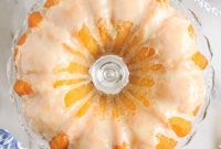 Tropical Golden Pound Cake