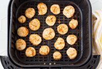 Crispy Air-Fried Scallops