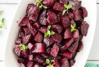 Sweet Earthy Roasted Beets
