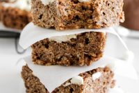 Hot Cocoa Infused Rice Krispie Treats