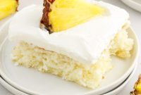 Heavenly Pineapple Cloud Cake