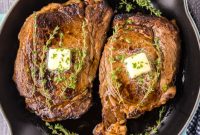 Perfect Cast Iron Ribeye