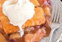 Spiced Apple Cranberry Crumble