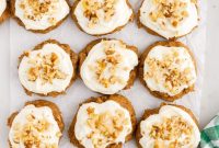 Effortless Carrot Cake Cookies