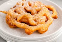 Golden Funnel Cake Delight