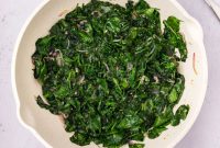 Garlicky Sautéed Spinach