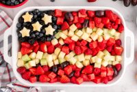 Stars and Stripes Fruit Salad