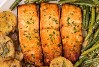 Brown Sugar Glazed Salmon