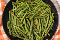 Garlicky Green Beans