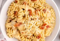Creamy Ranch Chicken & Bacon Pasta