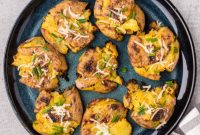 Golden Crushed Potatoes