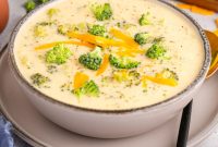 Fast and Creamy Instant Pot Broccoli Cheddar Soup