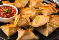 Golden Crab Puffs