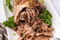 Slow-Roasted Lamb Masterpiece