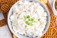 Signature Dirty Martini Dip