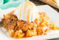 Effortless Peach Cobbler Delight